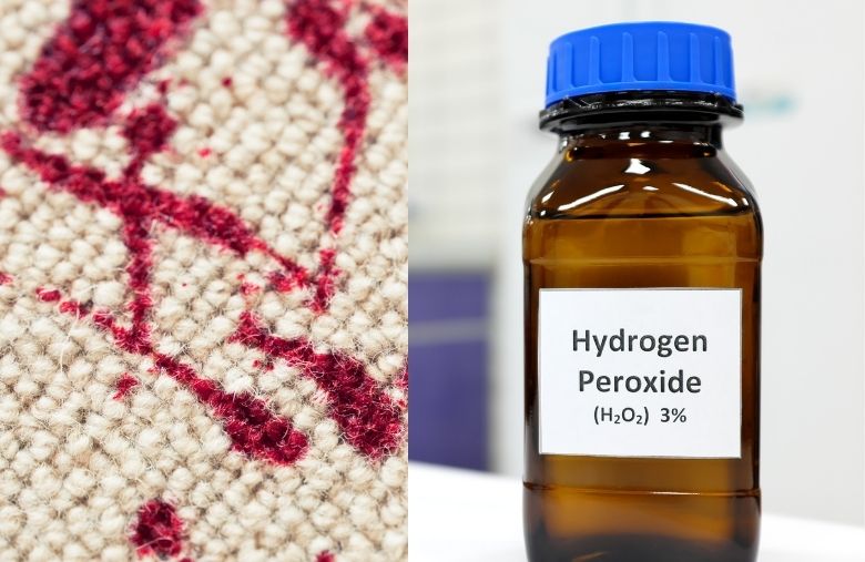 Hydrogen Peroxide Removes Blood Stains