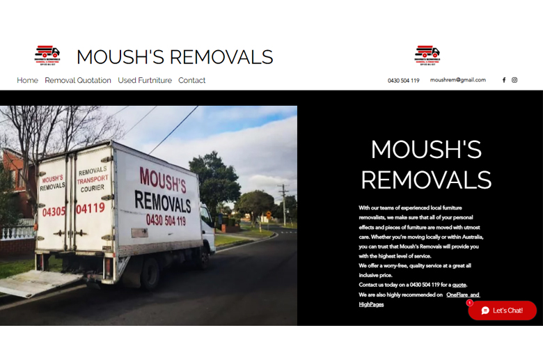 Moush's Removalist