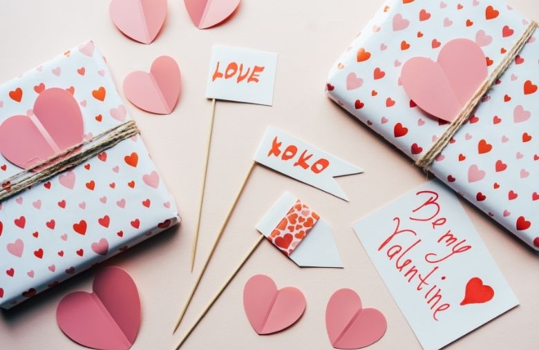 Romantic Love Cards Box