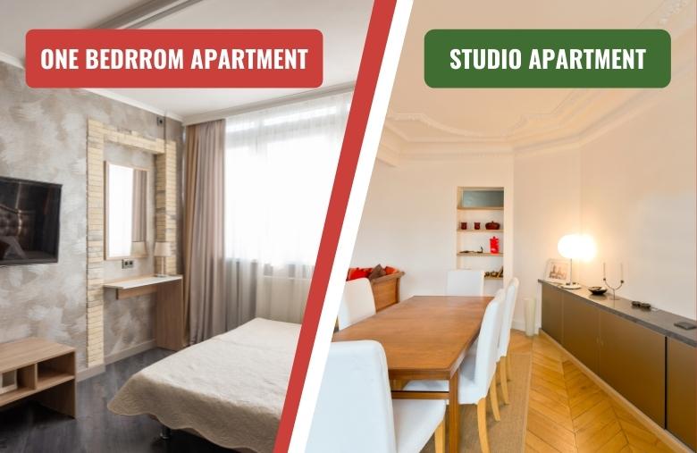 One Bedroom Apartments vs. Studio Apartments