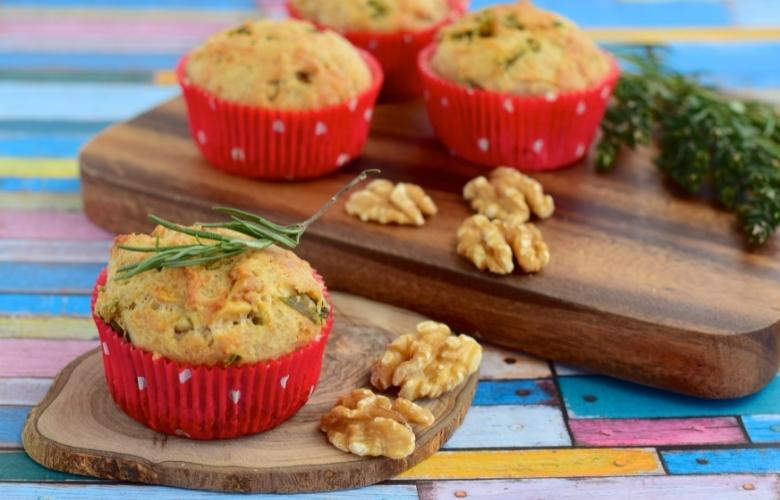 Savory Spinach and Cheese Muffins