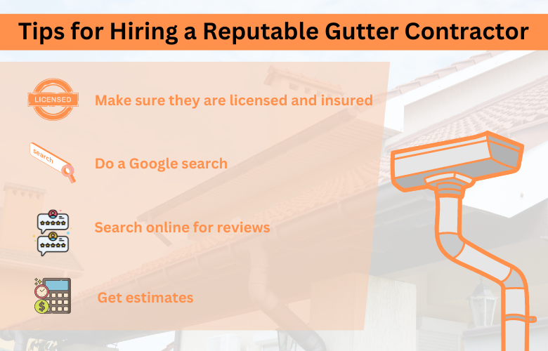 Tips for Hiring a Reputable Gutter Contractor