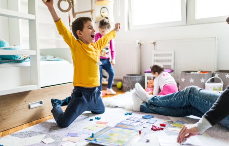 Playing board games can affect a child’s development in many positive ways